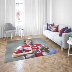 Ultimate Croation Soccer Player Luka Modric Rug 2