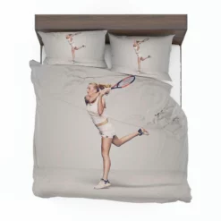 Ultimate Czech Tennis Player Petra Kvitova Bedding Set 1