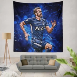Ultimate English Player Harry Kane Tapestry