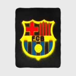 Ultimate Football Club FC Barcelona Fleece Blanket 1