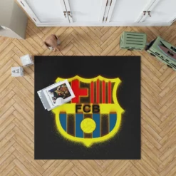 Ultimate Football Club FC Barcelona Rug