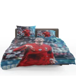 Ultimate Forward Football Player Cristiano Ronaldo Bedding Set