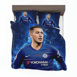 Ultimate Midfield Soccer Player Eden Hazard Bedding Set 1