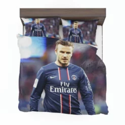 Ultimate PSG Football Player David Beckham Bedding Set 1