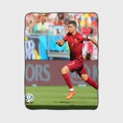 Ultimate Portuguese Cristiano Ronaldo Fleece Blanket 1