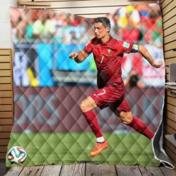 Ultimate Portuguese Cristiano Ronaldo Quilt Blanket