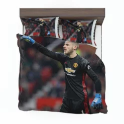 Ultimate Spanish Football Player David de Gea Bedding Set 1