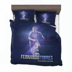 Ultimate Spanish Soccer Player Fernando Torres Bedding Set 1