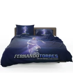 Ultimate Spanish Soccer Player Fernando Torres Bedding Set