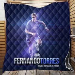 Ultimate Spanish Soccer Player Fernando Torres Quilt Blanket