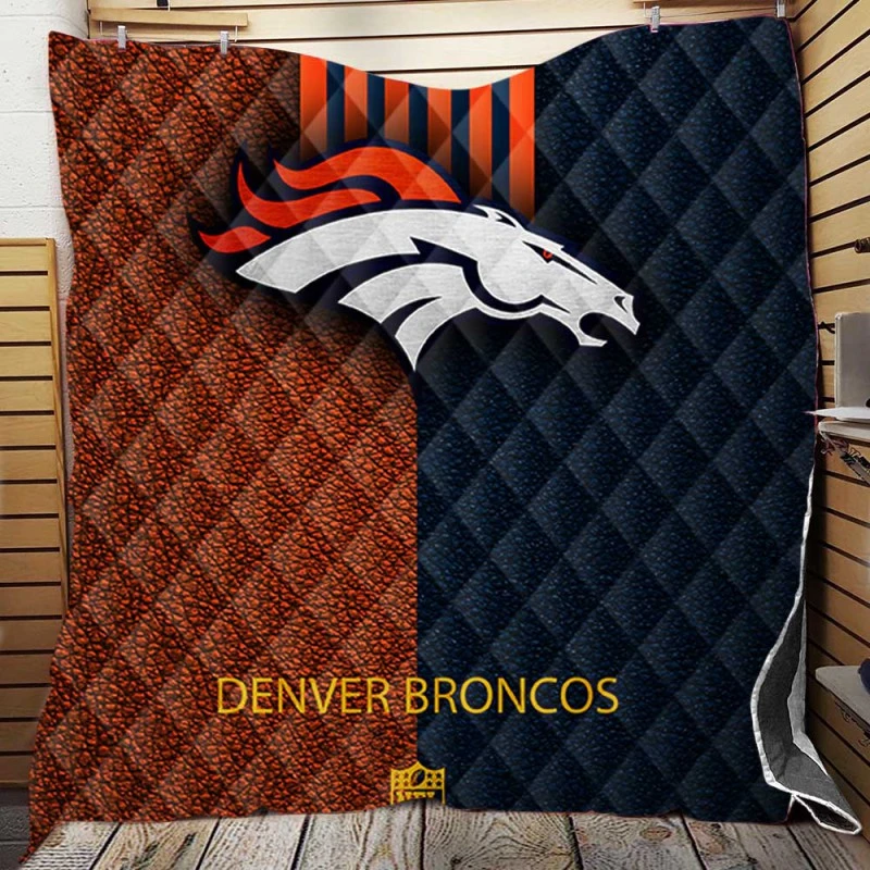 Ultimate Winning Denver Broncos NFL Club Quilt Blanket