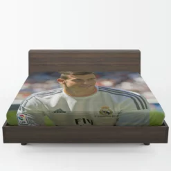 Uniqe Real Madrid Player Gareth Bale Fitted Sheet 1