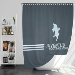 Unique Italian Football Club Juventus FC Shower Curtain