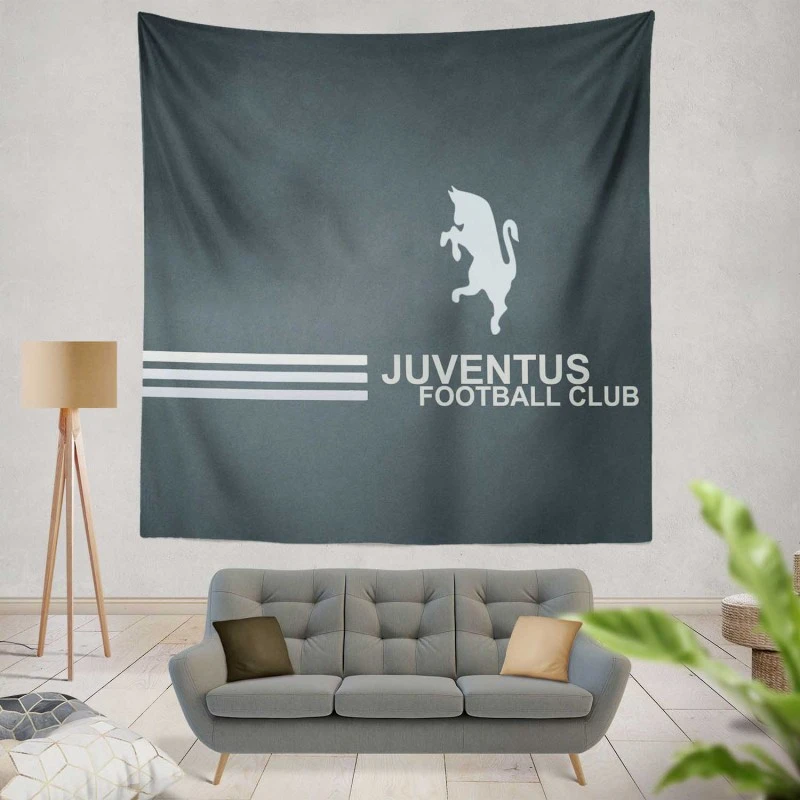 Unique Italian Football Club Juventus FC Tapestry