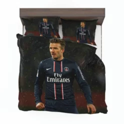 Unique Midfield Football Player David Beckham Bedding Set 1