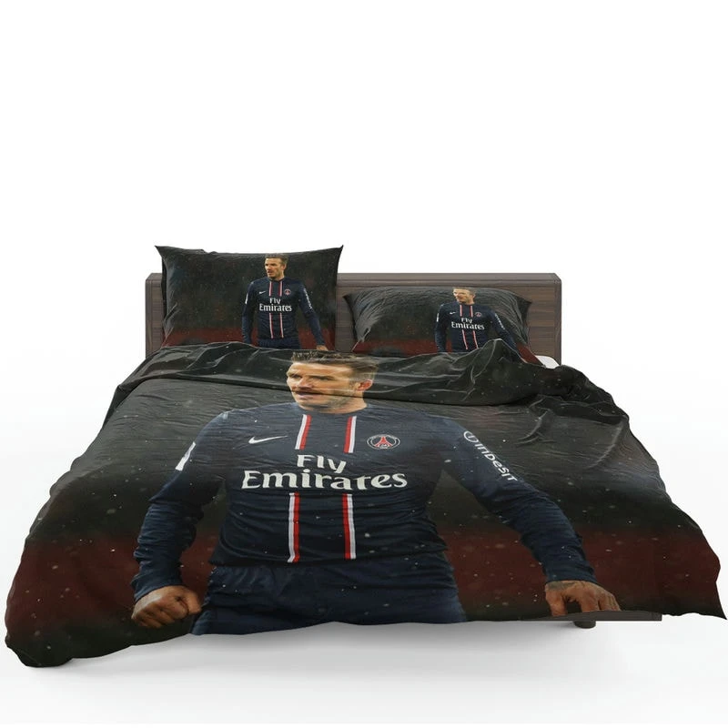 Unique Midfield Football Player David Beckham Bedding Set