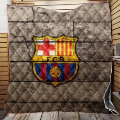 Unique Playing Style Club FC Barcelona Quilt Blanket