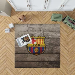 Unique Playing Style Club FC Barcelona Rug