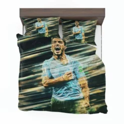 Urugua National Football Player Luis Suarez Bedding Set 1