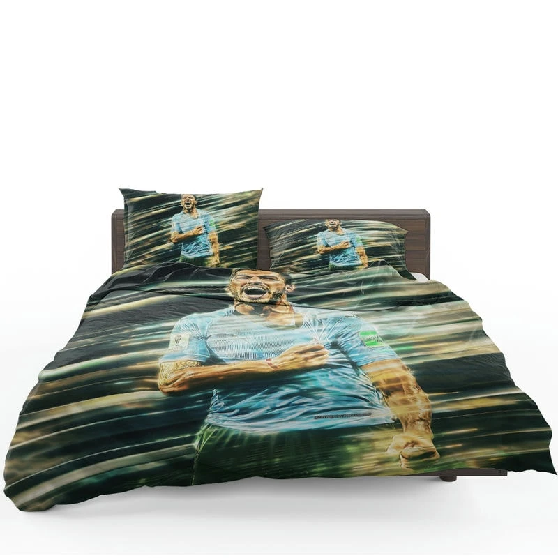 Urugua National Football Player Luis Suarez Bedding Set