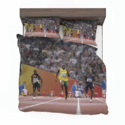 Usain Bolt Jamaican Greatest Sprinter Bedding Set 1