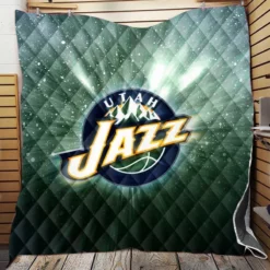 Utah Jazz American Basketball Team Quilt Blanket