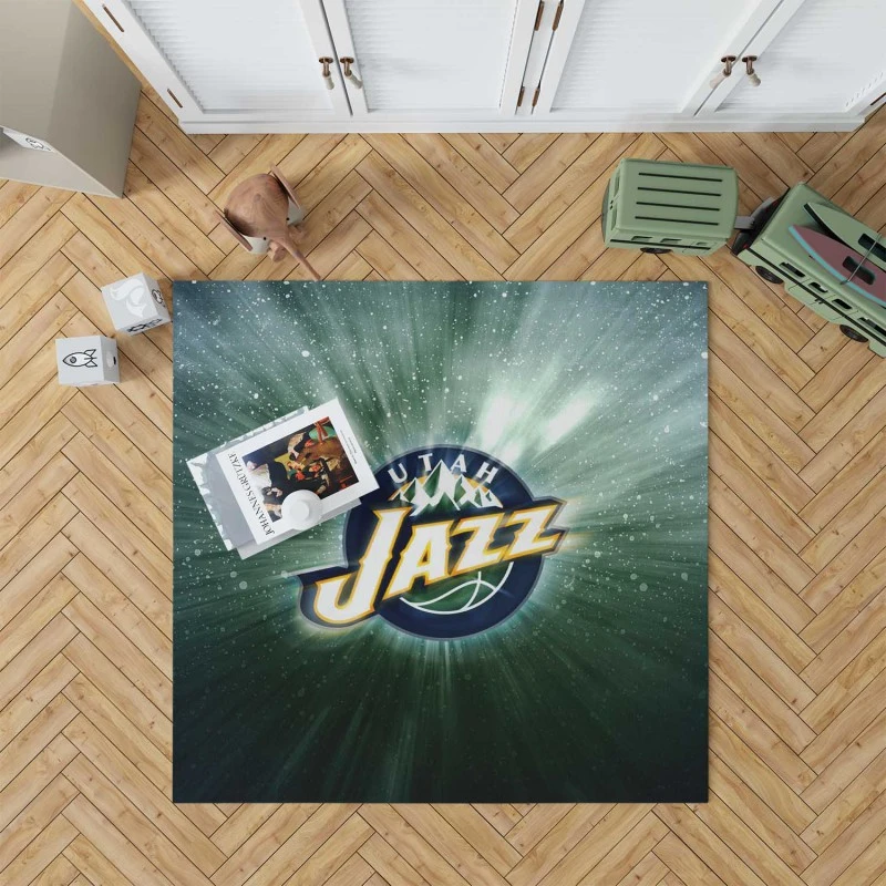 Utah Jazz American Basketball Team Rug