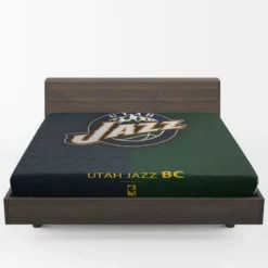 Utah Jazz Logo Fitted Sheet 1