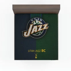Utah Jazz Logo Fitted Sheet