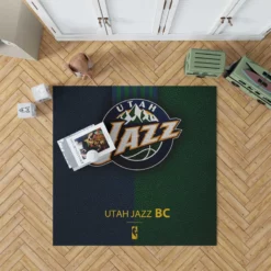 Utah Jazz Logo Rug