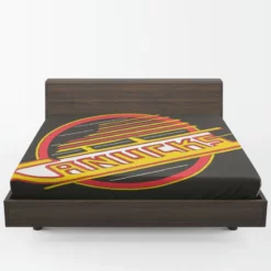 Vancouver Canucks Logo Fitted Sheet 1
