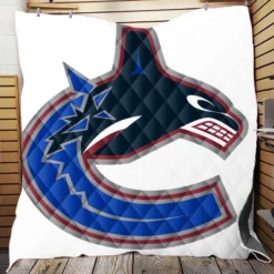 Vancouver Canucks Professional Ice Hockey Quilt Blanket