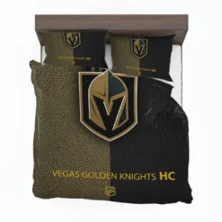 Vegas Golden Knights Professional Ice Hockey Team Bedding Set 1