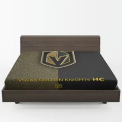 Vegas Golden Knights Professional Ice Hockey Team Fitted Sheet 1