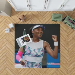 Venus Williams American Professional Tennis Player Rug