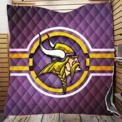 Vikings Energetic NFL American Football Club Quilt Blanket