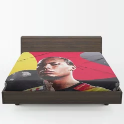 Virgil van Dijk Popular Soccer Player Fitted Sheet 1