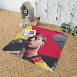 Virgil van Dijk Popular Soccer Player Rug 1