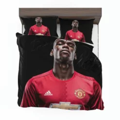 Vivacious United Football Player Paul Pogba Bedding Set 1