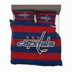 Washington Capitals NHL Logo Bedding Set 1