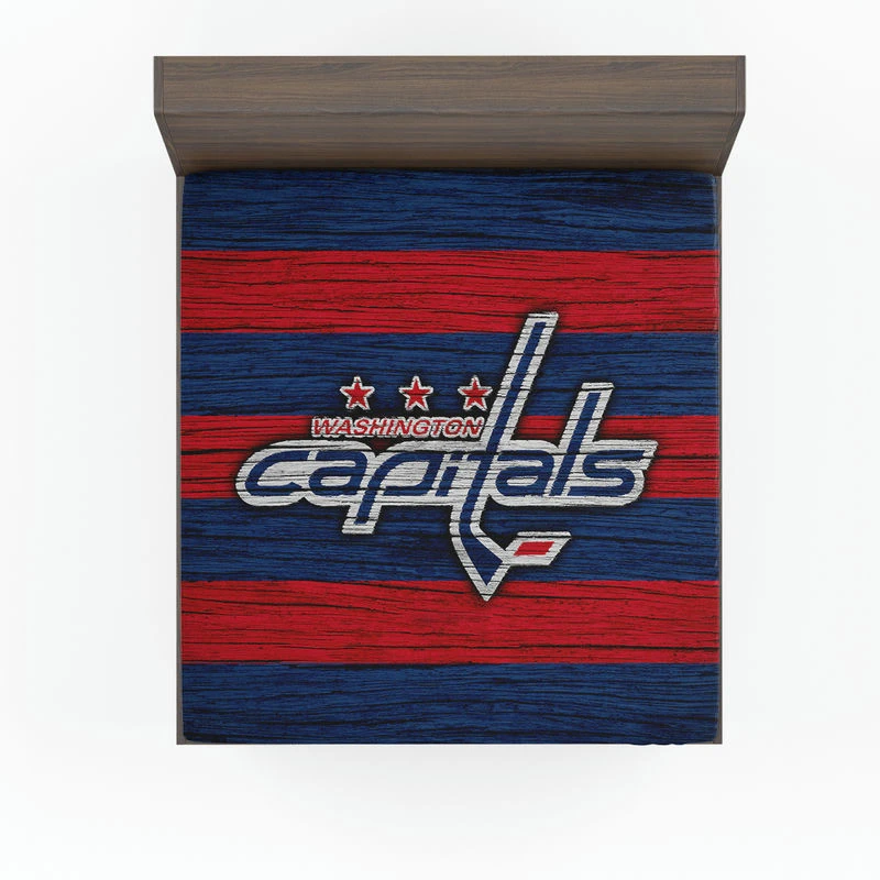 Washington Capitals NHL Logo Fitted Sheet
