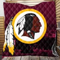 Washington Redskins Awarded American Football Club Quilt Blanket