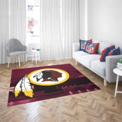 Washington Redskins Awarded American Football Club Rug 2