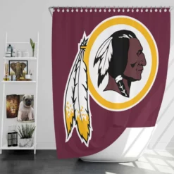 Washington Redskins NFL Club Shower Curtain