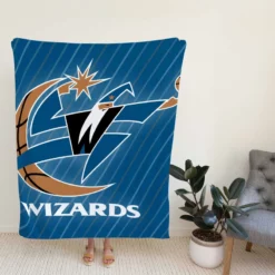 Washington Wizards Club Logo Fleece Blanket