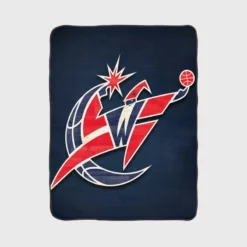 Washington Wizards Excellent NBA Team Fleece Blanket 1