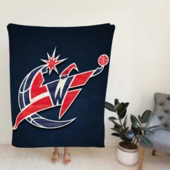 Washington Wizards Excellent NBA Team Fleece Blanket