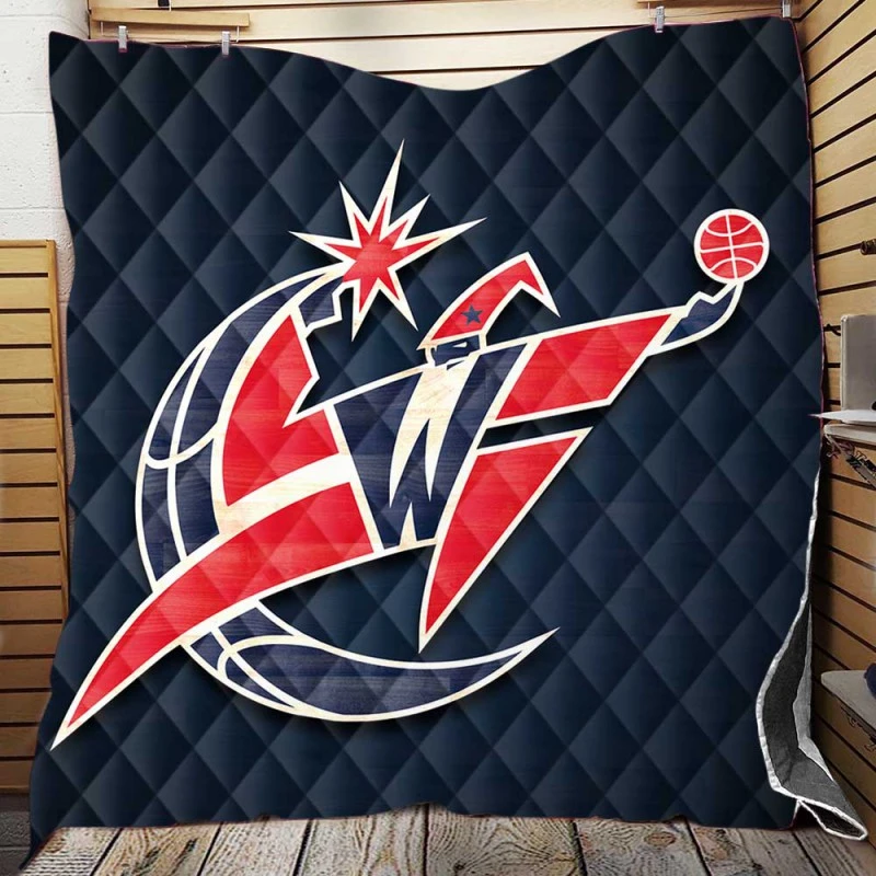 Washington Wizards Excellent NBA Team Quilt Blanket