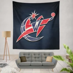 Washington Wizards Excellent NBA Team Tapestry