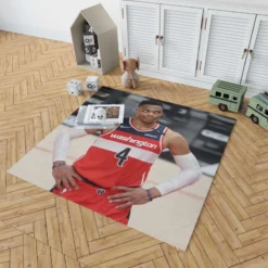 Washington Wizards Russell Westbrook NBA Rug 1